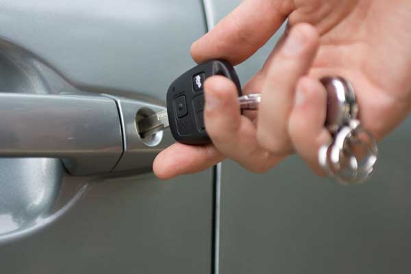 geblokkeerde autosleutel